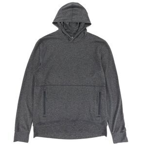 NEW Vuori Ponto Performance Pullover Charcoal Heather Gray Sweatshirt Hoodie
